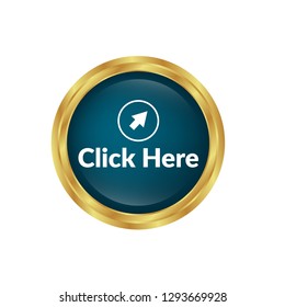 click here - round glossy button