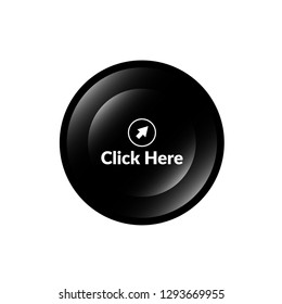 click here - round glossy button