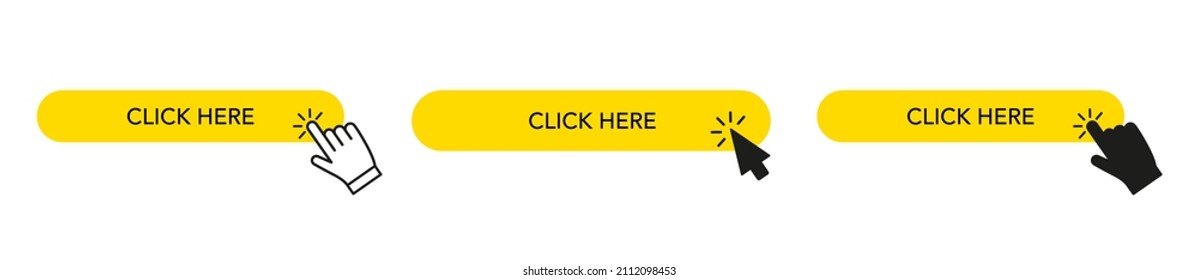 Click here for a set of buttons. Vector graphics