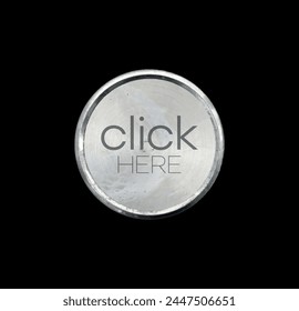 Click here sign on white background
