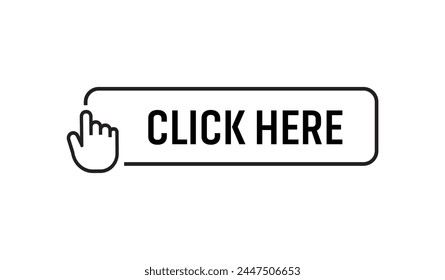 Hacer clic aquí firmar sobre fondo blanco