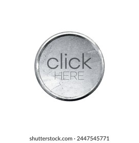 Click here sign on white background