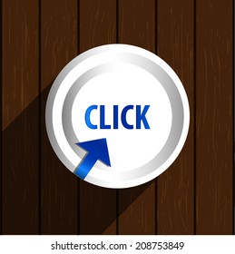 Click here sign,vector