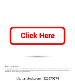 Click Here Text Red Button