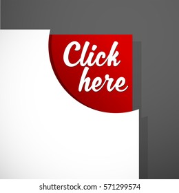 'Click here' text uncovered from torn paper corner.