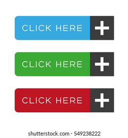 Click here vector button