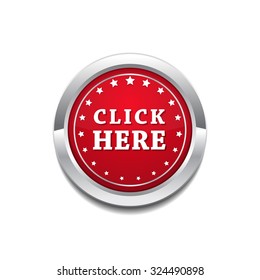 Click Here Vector Icon Button