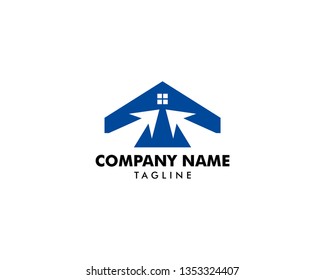 Click House Logo Template Design Vector