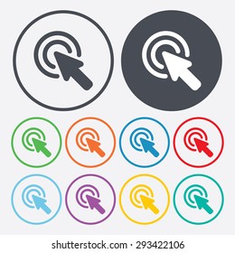 click icon. 