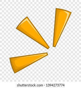 Click icon. Cartoon illustration of click vector icon for web design