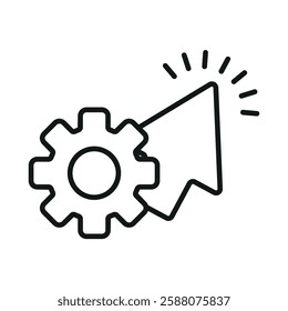 Click icon collection .design style with background