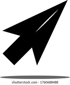 Click icon. Cursor icon. Computer mouse click cursor black arrow icons