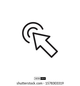 Click icon, design inspiration vector template for interface and any purpose