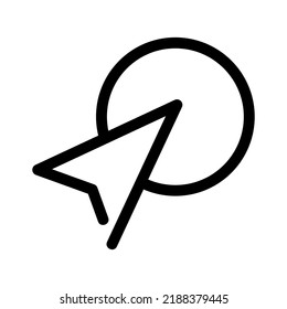 click icon or logo isolated sign symbol vector illustration - high quality black style vector icons
