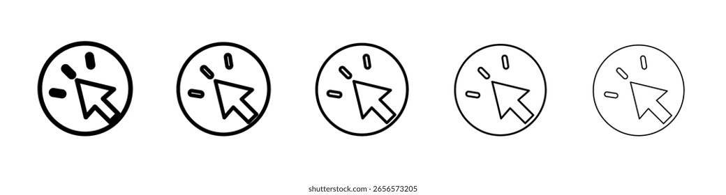 Ícone descrição ilustração simples isolada