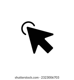 Click icon, Pointer sign and symbol design