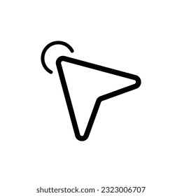 Click icon, Pointer sign and symbol design