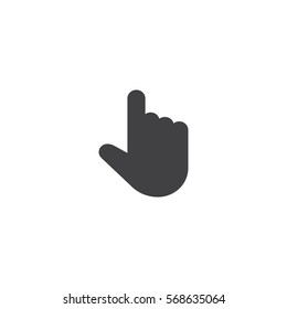 click icon. sign design
