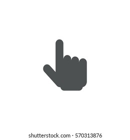 click icon. sign design
