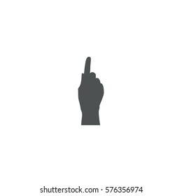 click icon. sign design