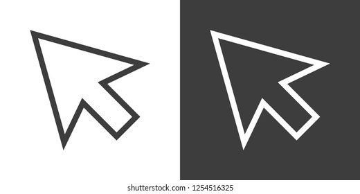 click icon stock vector illustration flat design