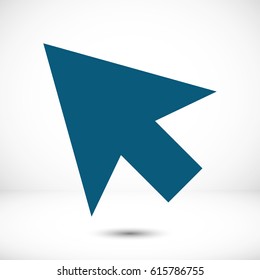 click icon stock vector illustration flat design