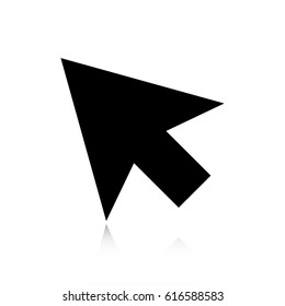 click icon stock vector illustration flat design