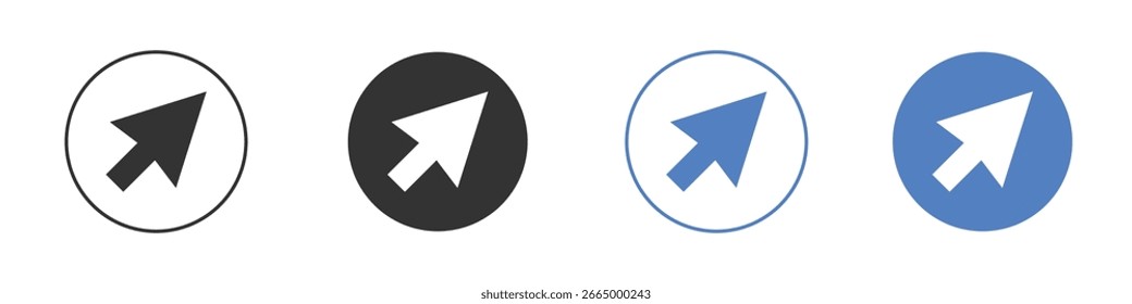 Clique no símbolo do ícone. Elemento de design de qualidade.