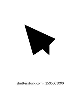 Click icon. Touch button symbol