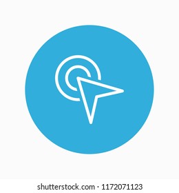 click icon vector