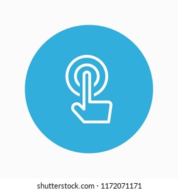 click icon vector