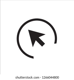 click icon vector