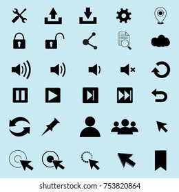 click icon vector
