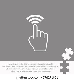 Click  icon Vector design.