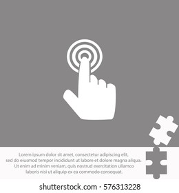 Click  icon Vector design.