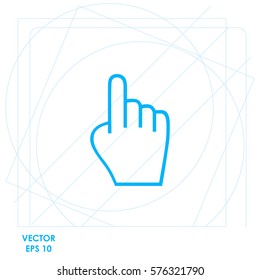 Click  icon Vector design.