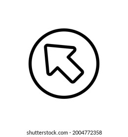 click icon and  Vector illustration isolated on a white background. Premium quality for mobile apps, user interface, presentation, and website. pixel perfect icon