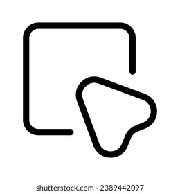 Click Icon Vector Symbol Design Illustration