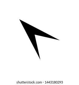 Click icon. Web arrow button