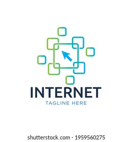 Click internet Logo Design template