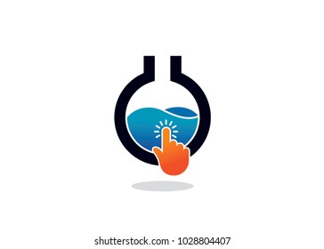 Click Labs Logo Design Template, Element Design, Vector Design