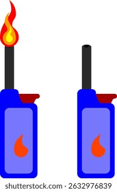 click lighter on and of set