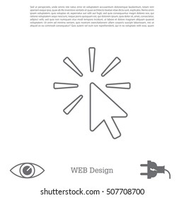 Click line Icon
