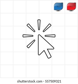 Click line Icon