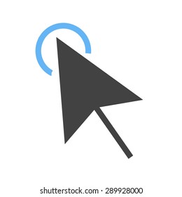 Click, mouse, computer icon vector image.Can also be used for user interface. Suitable for mobile apps, web apps and print media.