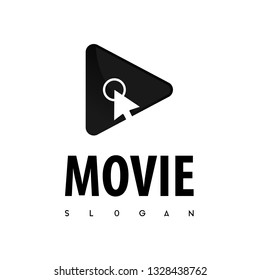 Click Movie Logo Vector