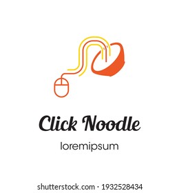 Haga clic en Logo de Noodle o diseño de plantilla de símbolos