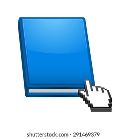 Click on the blue book