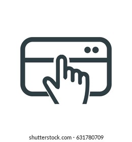 Click on Page Icon or Element for Design