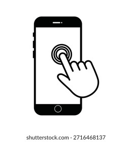 Click on the smart phone